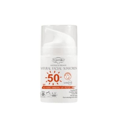 Arganour Natural & Organic Protector Solar Facial Spf50 50ml