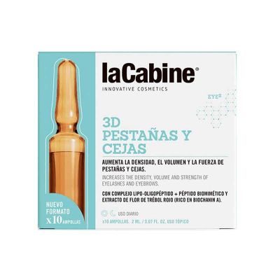 Ampollas 3D Pestañas Y Cejas 10 X 2 Ml
