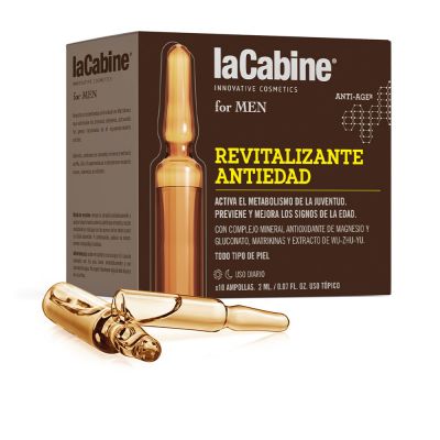 La Cabine For Men Ampollas Revitalizante Anti-Edad 10 X 2 Ml