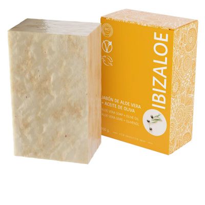 IBIZALOE Savon Aloe Vera + Huile d'Olive 100 g