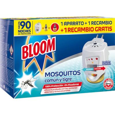 Appareil électrique Bloom Mosquitoes + 2 pièces détachées