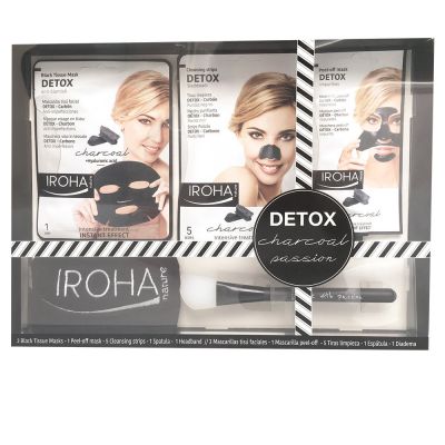 Detox Charcoal Black Passion Lote 7 Pz