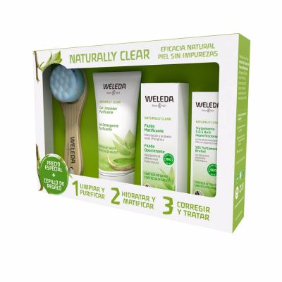 NATURALLY CLEAR GEL LIMPIDOR PURIFICANTE lote 3 pz