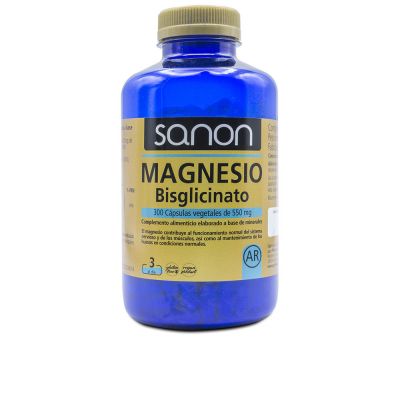 SANON magnesio bisglicinato 300 cápsulas vegetales de 550 mg