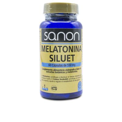 SANON melatonina siluet 60 cápsulas de 550 mg