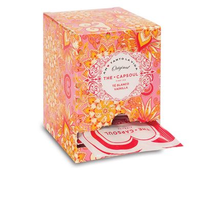 PIRÁMIDES ENSOBRADAS té blanco y vainilla 15 u