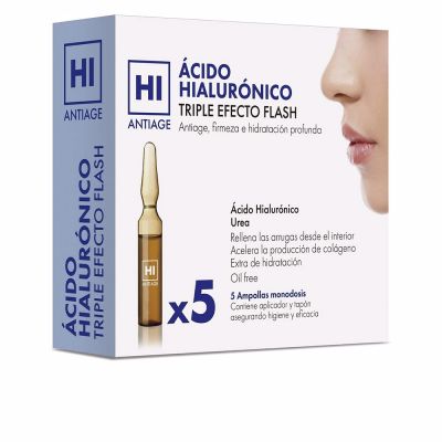 HI ANTI-AGE hyaluronic acid ampoules triple flash effect 5