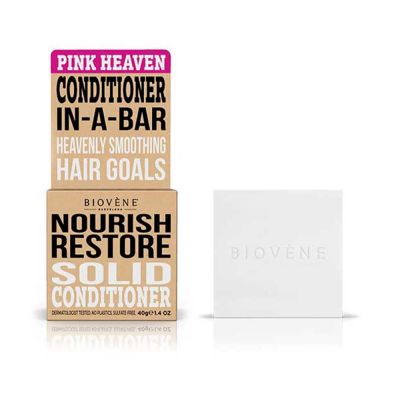 PINK HEAVEN NOURISH RESTORE solid conditioner bar 40 gr