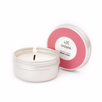 MINIVELAS de masaje #chispa floral 3 u