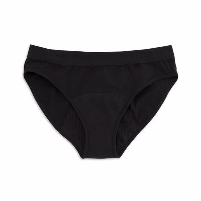 KIWITAS CLASSIC SPORTY braguitas menstruales negro #M