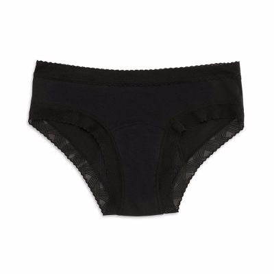 KIWITAS DOBLE BLONDA braguitas menstruales negro #M