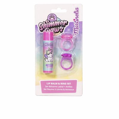 SHIMMER PAWS BAUME À LÈVRES & ANNEAU lot 3 pcs