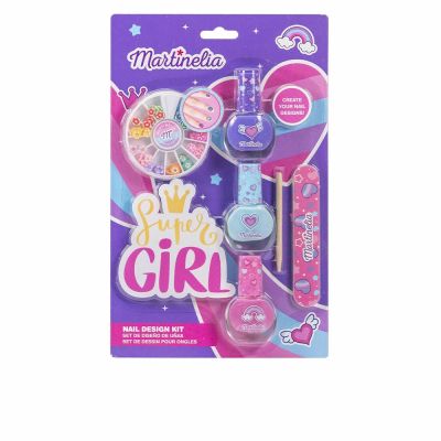 SUPER GIRL NAIL DESIGN lot 5 pièces