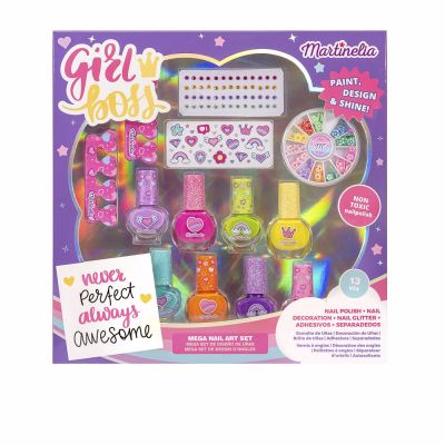 SUPER FILLE MÉGA NAIL ART lot 13 pièces
