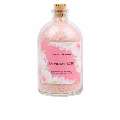 LA VIE EN ROSE sels de bain aromathérapie 120 gr