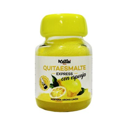 Acétone Éponge Dissolvant De Vernis À Ongles Arôme Citron 75 Ml