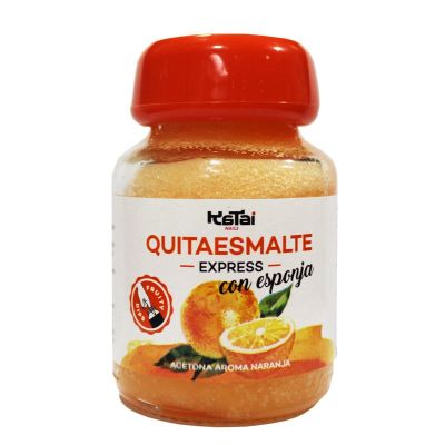Acétone Éponge Dissolvant De Vernis À Ongles Arôme Orange 75 Ml