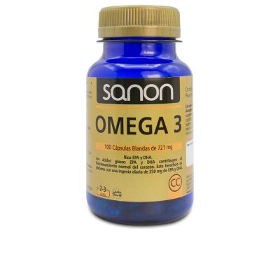 SANON omega 3 100 cápsulas blandas de 721 mg