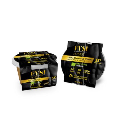 CREMA de guiso de ternera con proteína de guisante