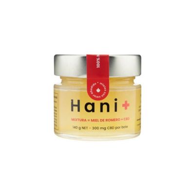 Hani+ Mixtura De Miel De Romero + Cbd 140 Gr