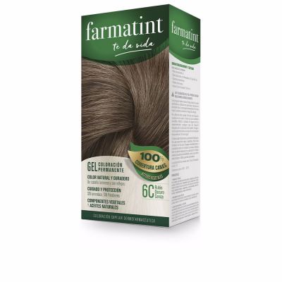 FARMATINT GEL coloración permanente #6c-rubio oscuro ceniza