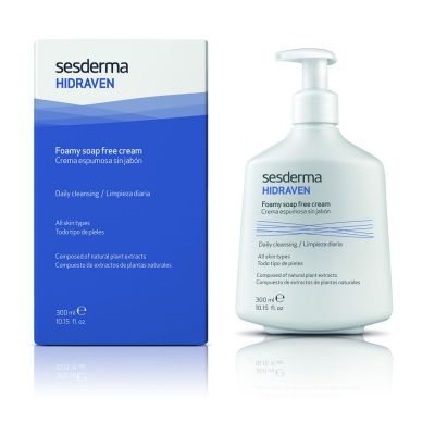 Hidraven Crema Espumosa Sin Jabón 300 Ml