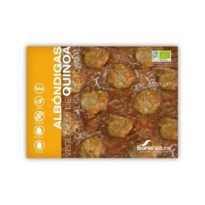 Polpette Di Verdure Di Quinoa Con Salsa Di Pomodoro Vegana 350g Soria Natural