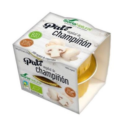 Patè Di Funghi Bio Vegan Senza Glutine 2x50g Soria Natural