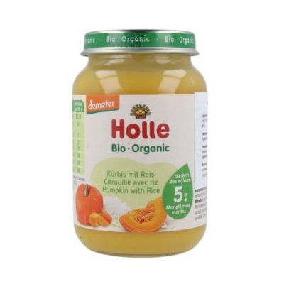 Potitos Riz Citrouille 5M Bio 190g Holle