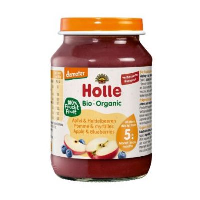 Apple Blueberry Potitos 4M Eco 190g Holle