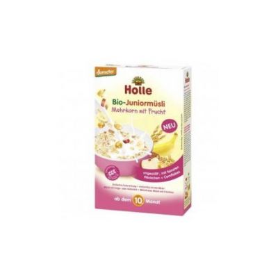 Multigrain and Fruit Muesli Porridge Junior 10M Bio 250g Holle