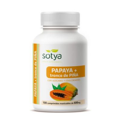 Tronco di papaya e ananas 600Mg 100comp Sotya