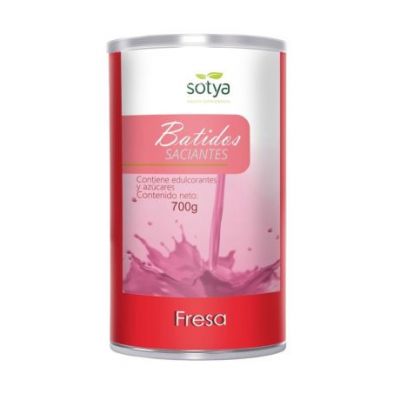 Frullato soddisfacente al gusto di fragola 700g Sotya