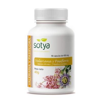 Valeriana e Passiflora 450Mg 90 capsule Sotya