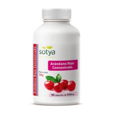 Concentrated Cranberry 90caps 650mg Sotya