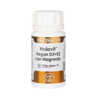 Holovit Vegan D3 K2 e magnesio 50 capsule Equisalud