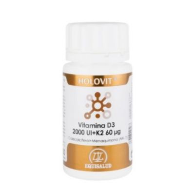 Holovit Vitamina D3 K2 50Perle Equisalud