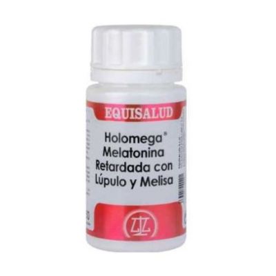 Holomega Melatonina ritardata con luppolo e melissa 50 capsule Equisalud