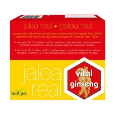 Jalea Vital Ginseng 20ampollas Sotya