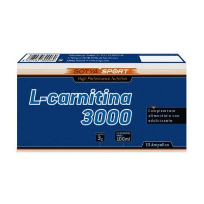 L-Carnitine 3000mg 10 ampoules Sotya