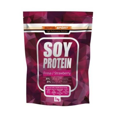 100 % Erdbeer-Sojaprotein 1 kg Sotya