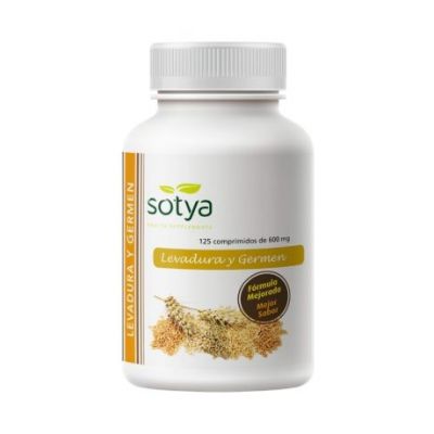 Levadura Germen Trigo 600mg 125comp Sotya