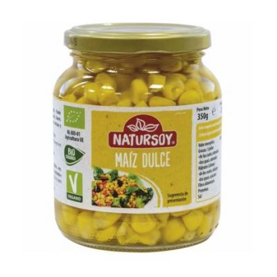 Maïs sucré en conserve biologique 340g Natursoy