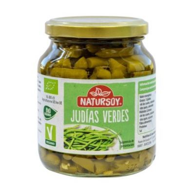 Judias Verdes Conserva Bio 340ml Natursoy
