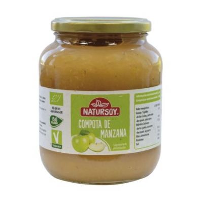 Compota de Manzana Bio Vegan 700g Natursoy