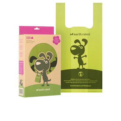 PET HANDLE BAGS #lavender 120 units