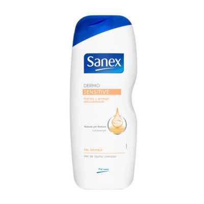 Sanex Gel Douche Dermo Sensible Peaux Sensibles 600Ml