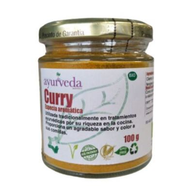 Curry Senza Glutine Eco 100g Ayurveda