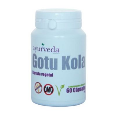 Gotu Kola Gluten Free Vegan 60caps Ayurveda