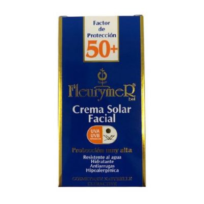 Crema Solar Facial SPF50 Tubo 80ml Fleurymer